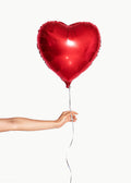 18inch Heart Foil Balloon (Helium Air)