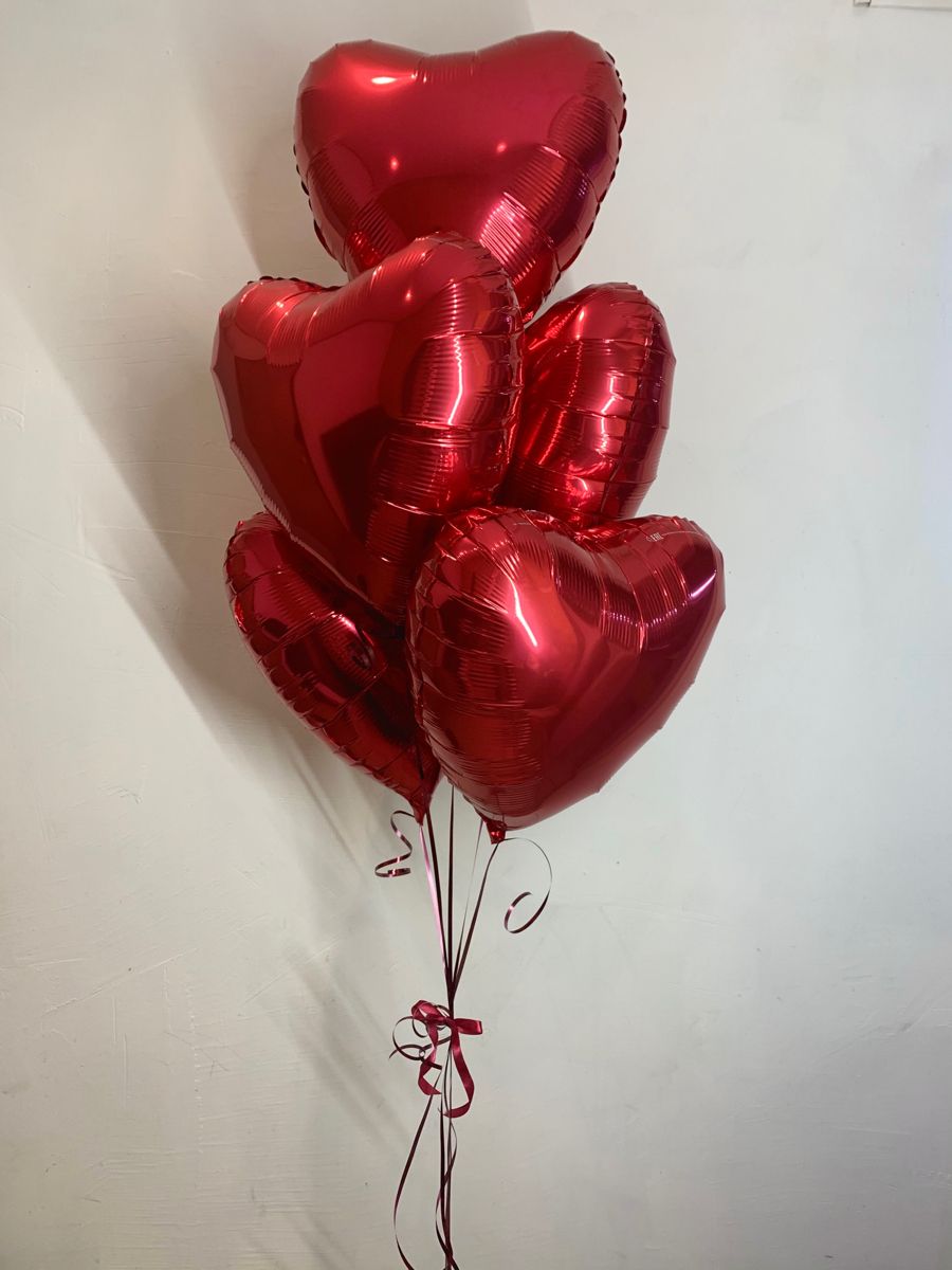 18inch Heart Foil Balloon (Helium Air)