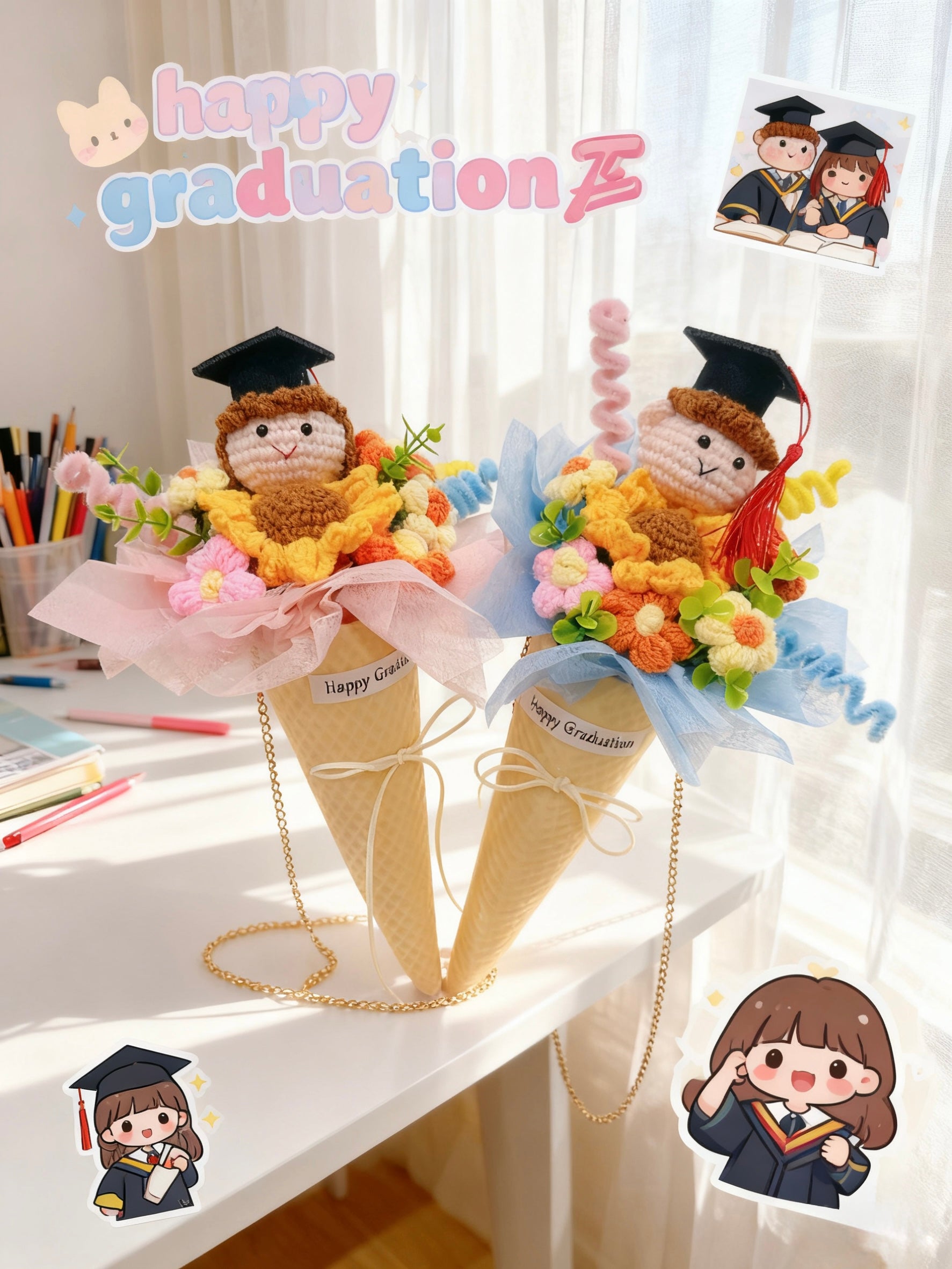 Congratz cone | 毕业甜筒