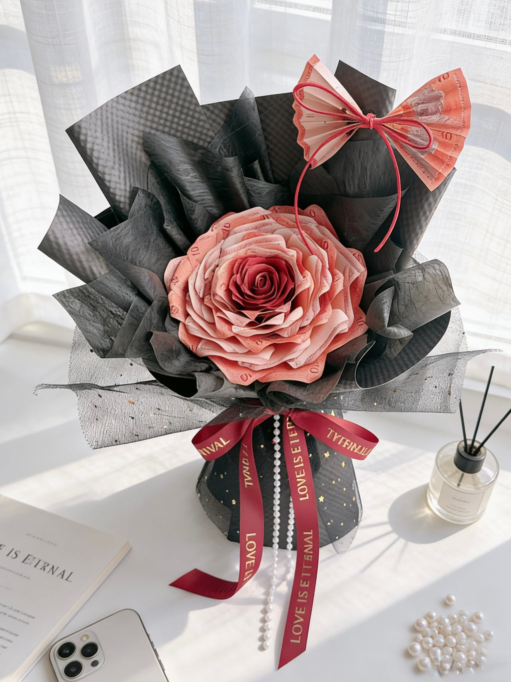 Money Money Flower | 金心玫瑰